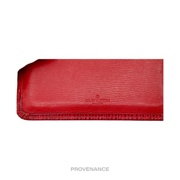 🔴 Louis Vuitton "MALLETIER" PO Wallet - Red Epi - Picture 8 of 8